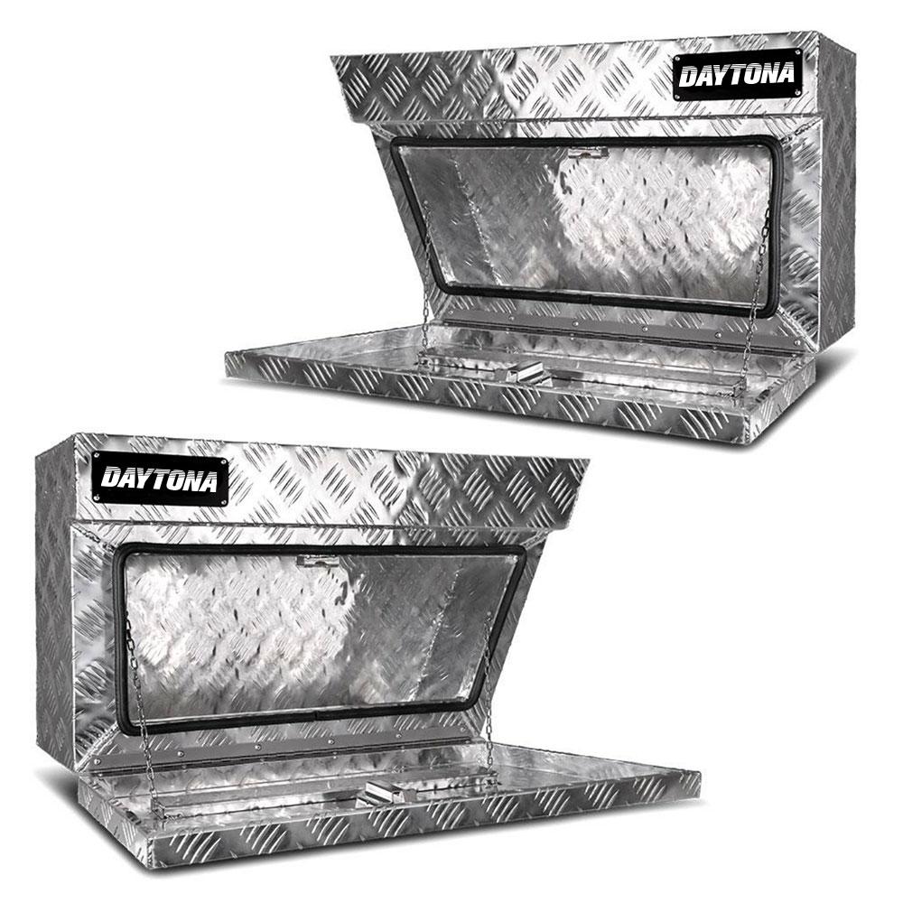 Daytona BLRUTE 1.5mm 750mm x 250mm x 400mm Aluminium Tool Box - LEFT & RIGHT UTE