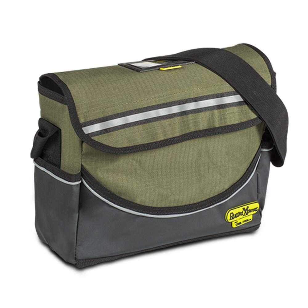 Rugged Xtremes RX05E106 340mm x 270mm x 120mm Crib Canvas Tool Bag With Compact Tool Roll