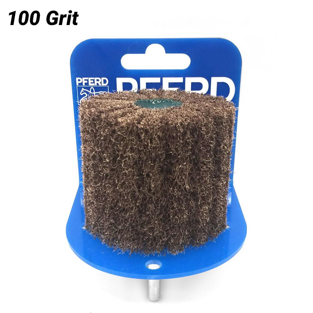 PFERD 47800140 60 x 40mm POLINOX Wheel Aluminium Oxide 100 Grit PNL