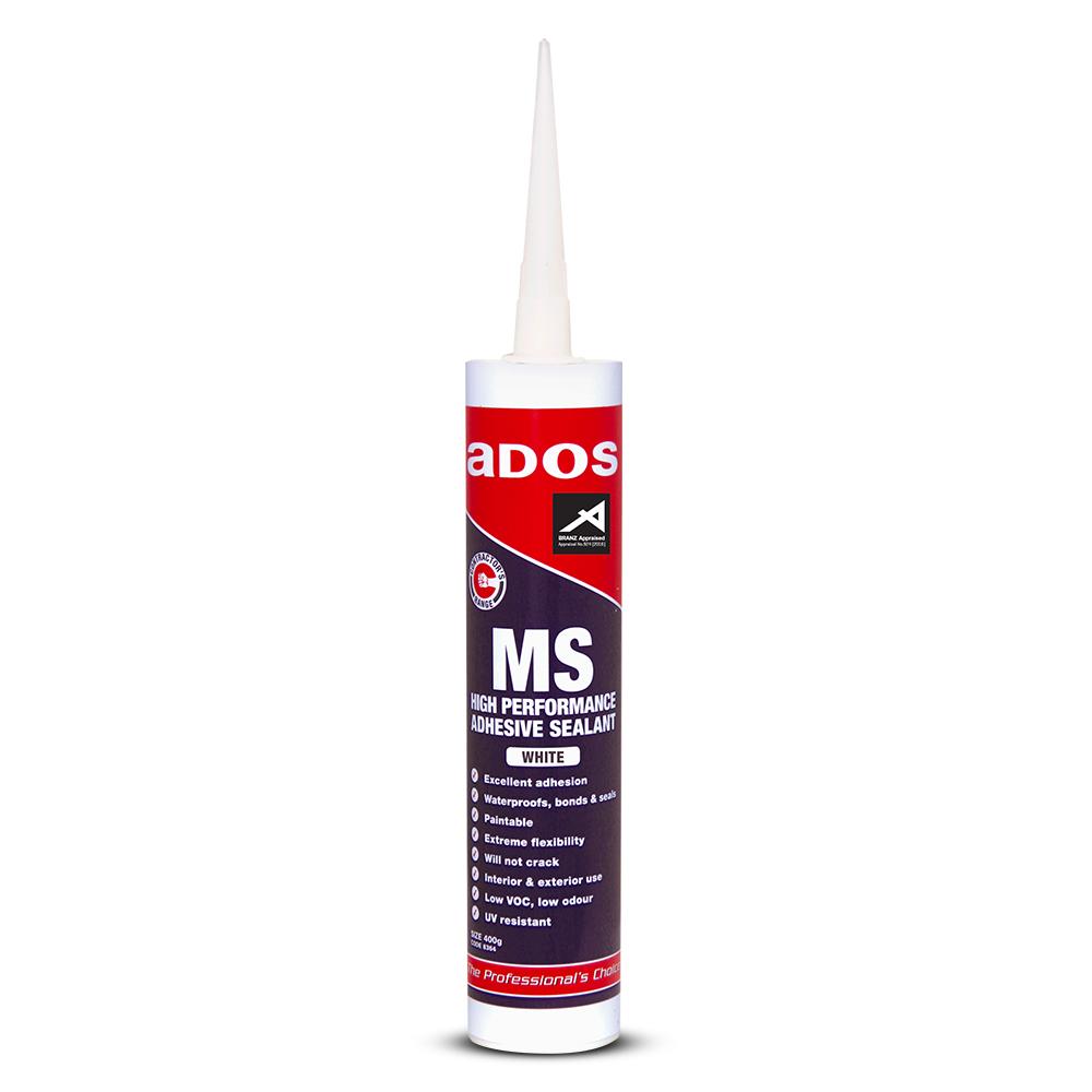 CRC 8361 400g ADOS MS High Performance Adhesive Sealant White Cartridge