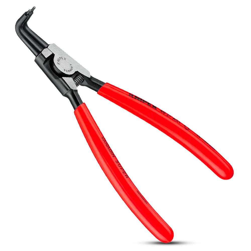 Knipex 4621A41SB 300mm Bent Tip External Circlip Pliers