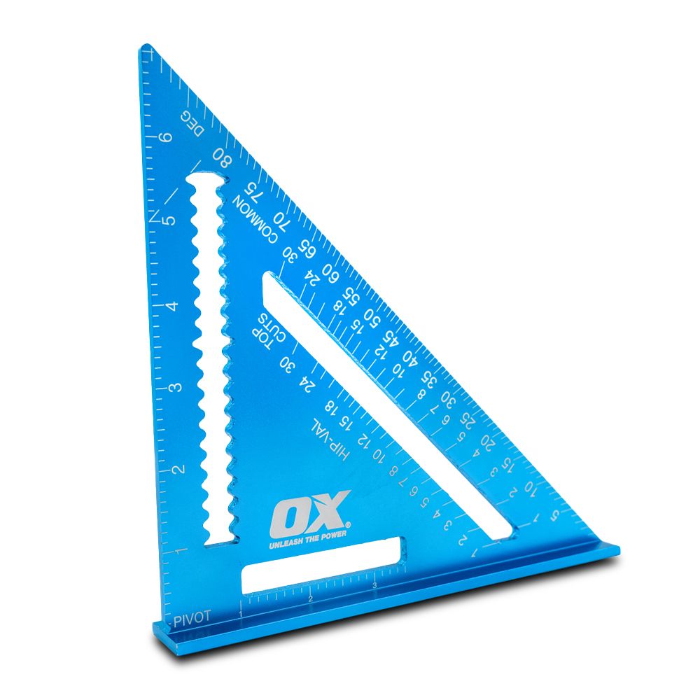 OX Tools OX-P506530 300mm OX PRO Aluminium Metric Rafters Square