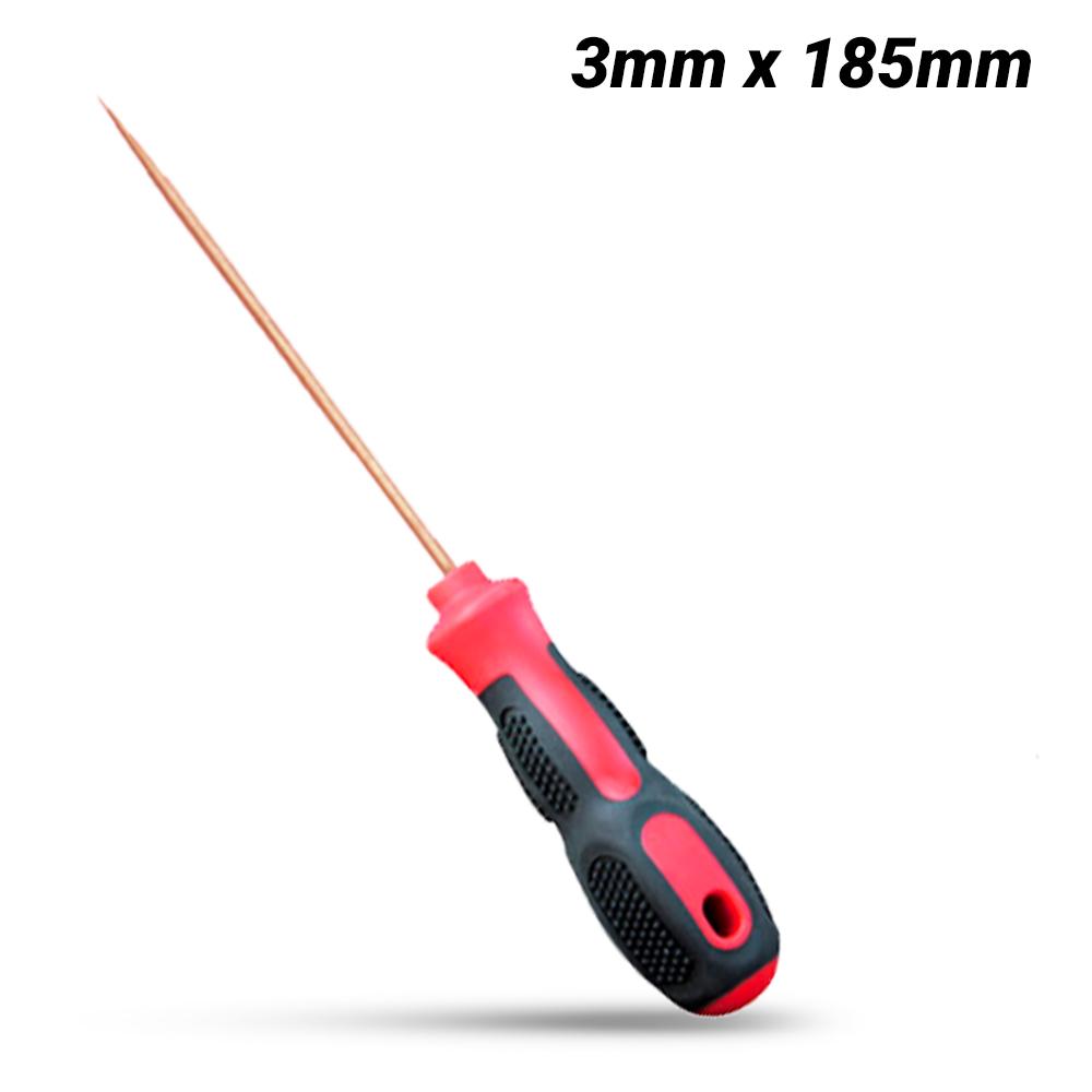 T&E Tools CB269-1002 3mm (0.1") x 185mm (7.2") Copper Beryllium Awl Long Acetate Handle