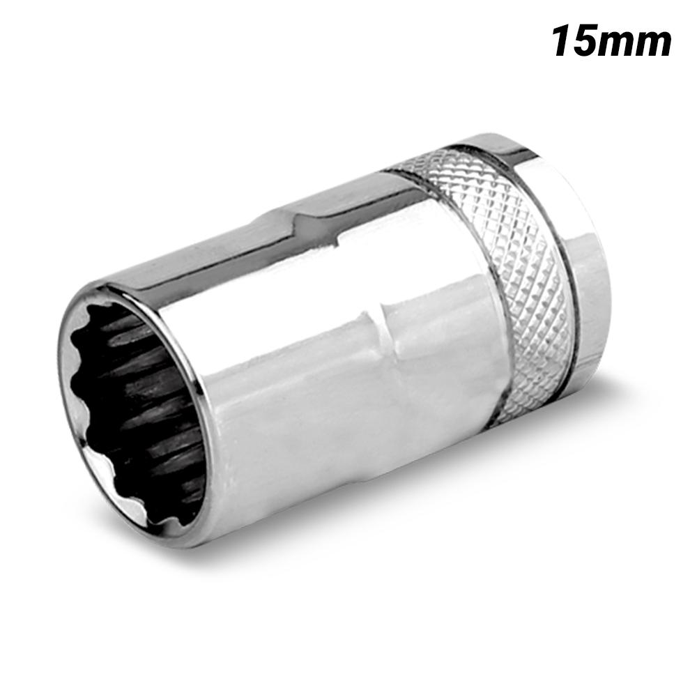 Daytona D1215SS 1/2" Drive 12 Point 15mm Metric Socket