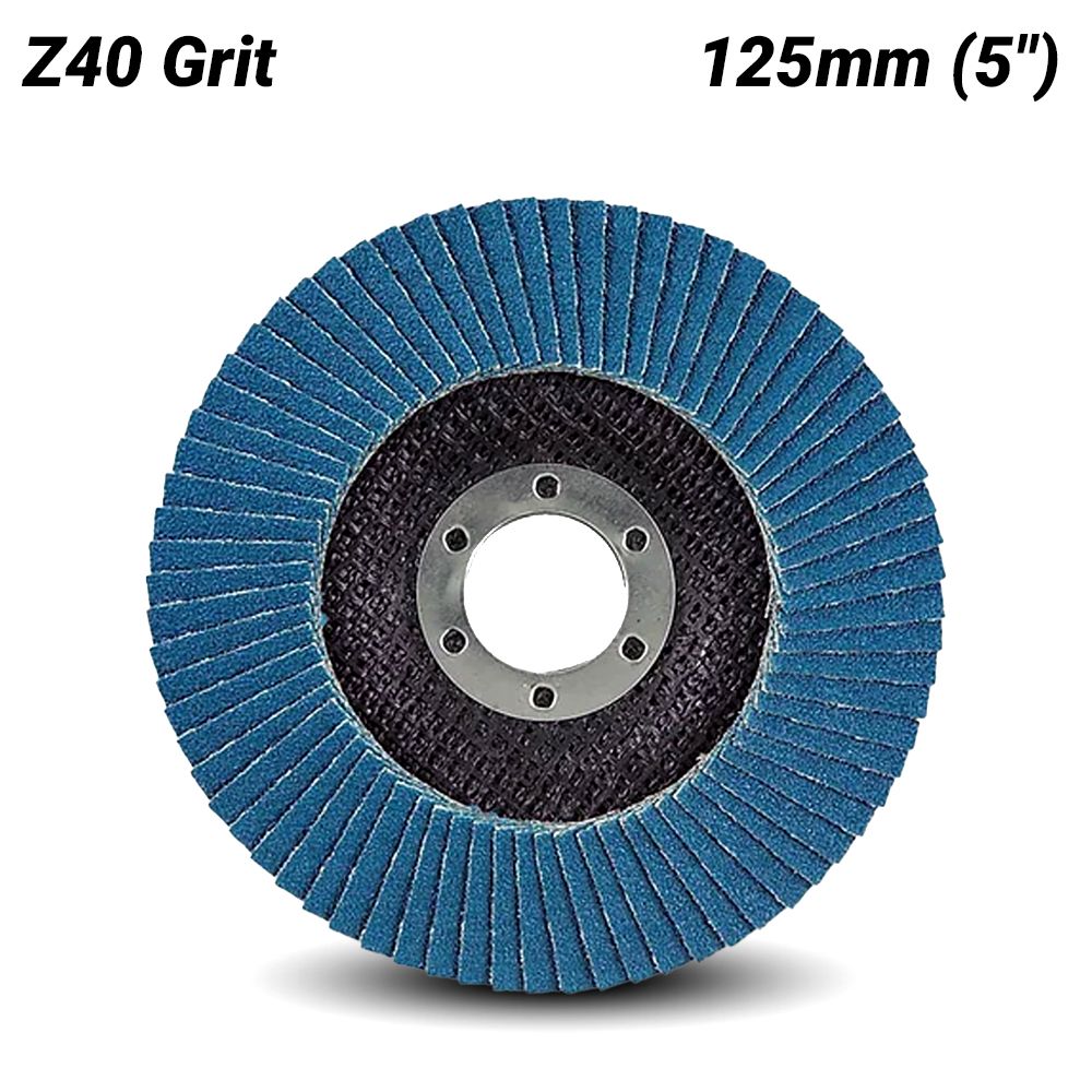 Makita D-63781 125mm (5") Z40 Grit Zirconia Angled Flap Disc