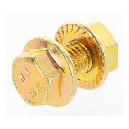 Champion High Tensile Flanged Hex Set Screws & Nuts M8 x 16mm 12AF Grade 8.8 — Pack of 10