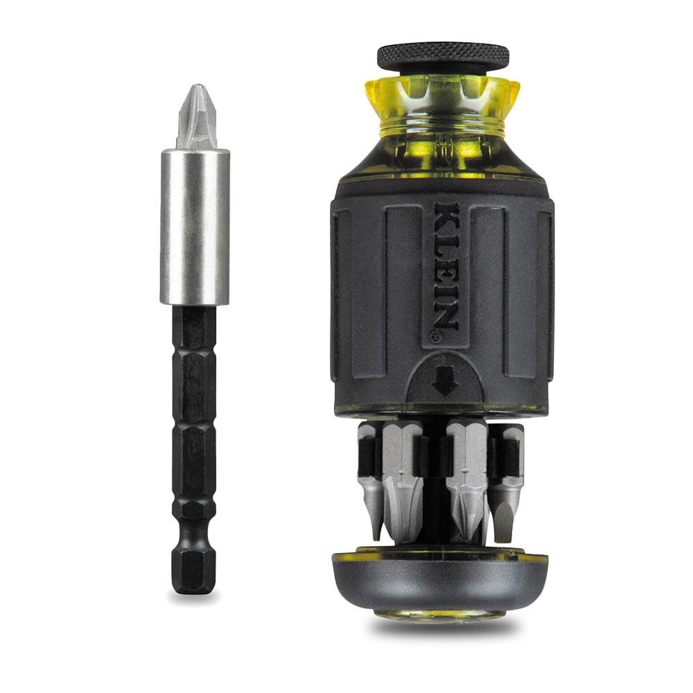 Klein A-32308  8-in-1 Multi-Bit Adjustable Length Stubby Screwdriver