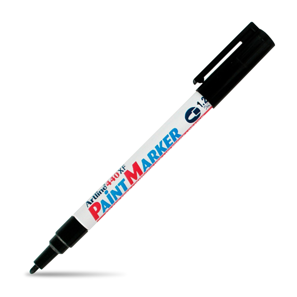 Artline 144001 440 Paint Marker Black 1.2mm