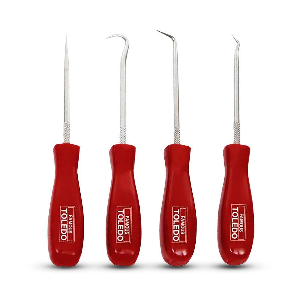 Toledo 301043 4 Pce Minature Pick & Hook Set