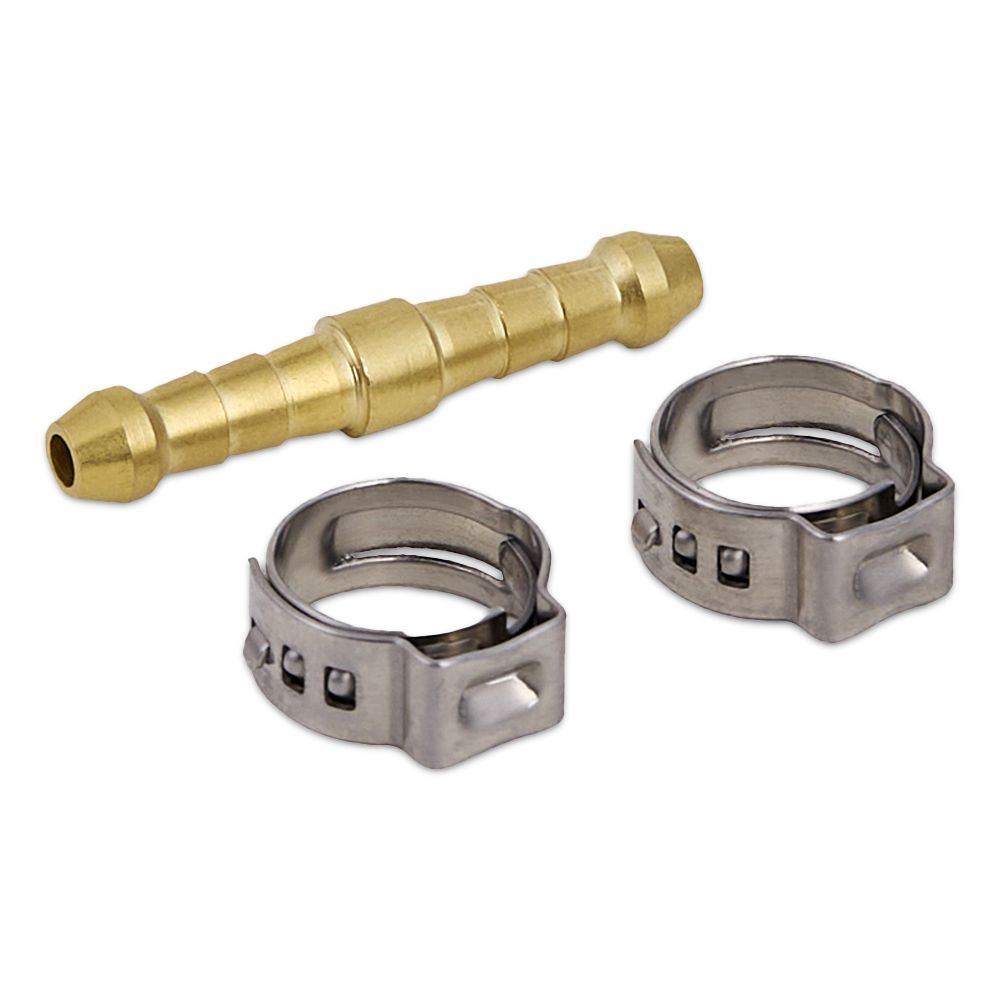Cigweld CW686 5mm - 5mm BlueJet Hose Connector with Clips
