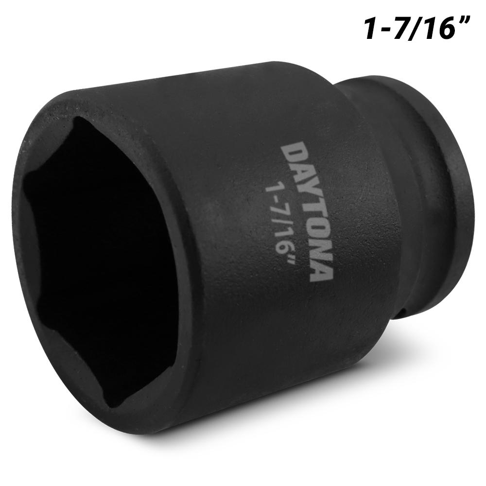 Daytona D12716 1/2" Drive 6 Point 1-7/16" AF Imperial Impact Socket