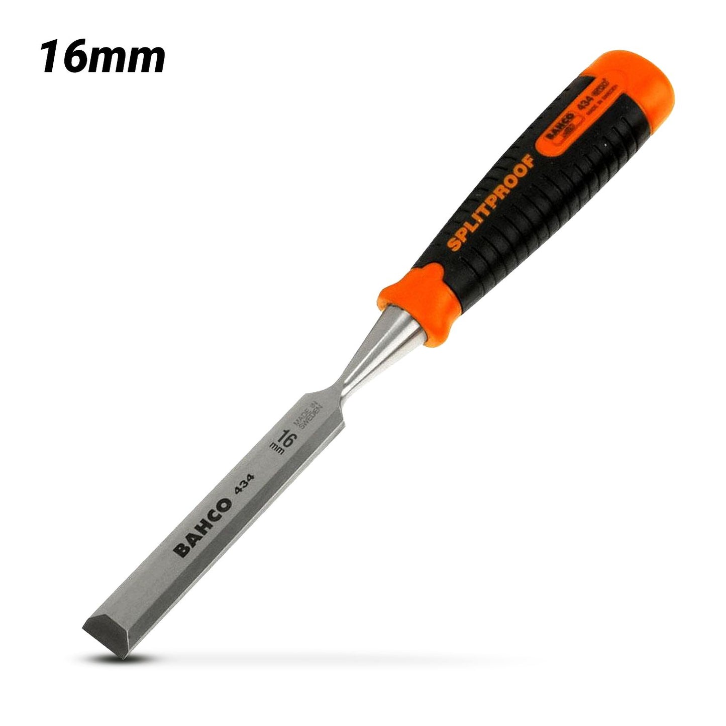 Bahco 434-16 16mm 434 Series SplitProof Bevel Edge Chisel