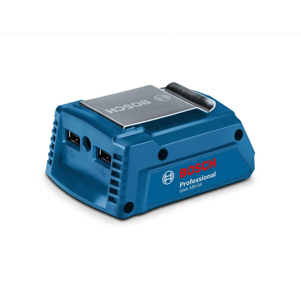 Bosch GAA 18V-24 (1.600.A00.J61) 18V Li-ion Cordless USB Charging Adaptor - Skin Only