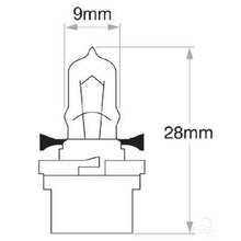 OEX Dash Panel B10d Globe 12V 3W Standard GLX21600