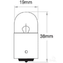 OEX R5W Bayonet BA15s Globe 12V 5W GLX23040
