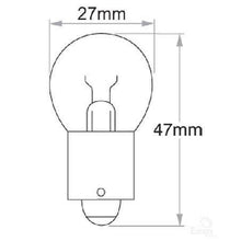 OEX Bayonet BA15s Globe 12V 15W Standard GLX23510
