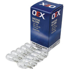 OEX W5W Wedge W2.1x9.5d Globe 12V 5W GLX47320