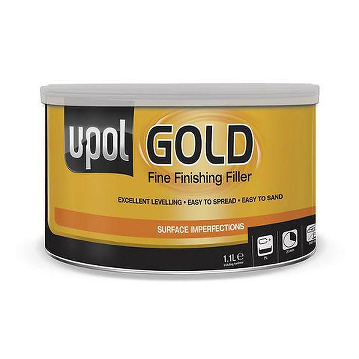 U-Pol Gold Lightweight Fine Filler 1L GOLDLWFF/1