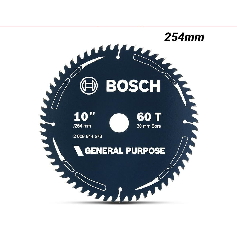 Bosch GP WOOD B 254X30-60 (2.608.644.576) EXPERT 254mm (10") 60T General Purpose Wood Circular Saw Blade