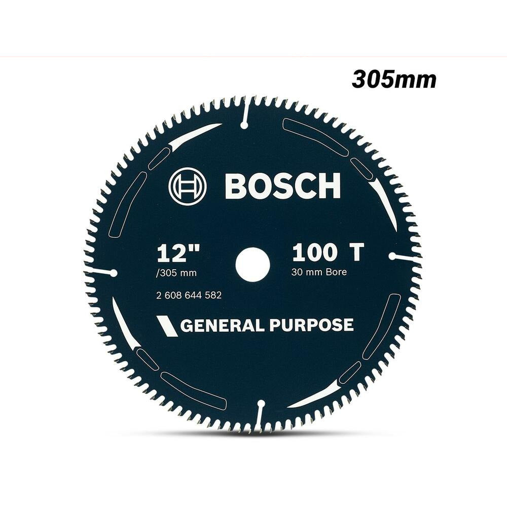 Bosch GP WOOD B 305X30-100 (2.608.644.582) EXPERT 305mm (12") 100T General Purpose Wood Circular Saw Blade