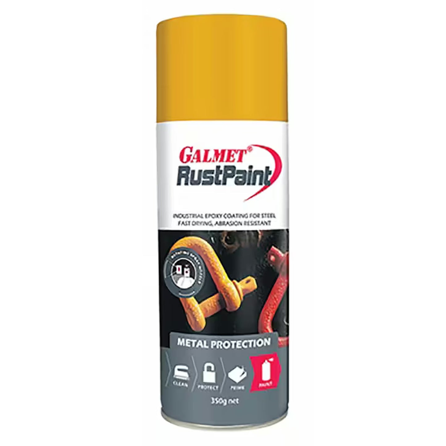 Galmet Spray Paint Rust International Orange 350g GRPIOA