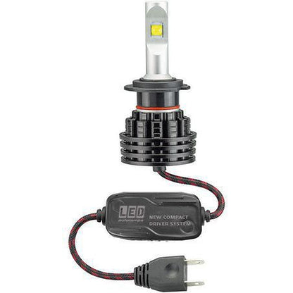 LED Autolamps 9/32V H7 LED Headlight Kit Single Beam H7-5000LM