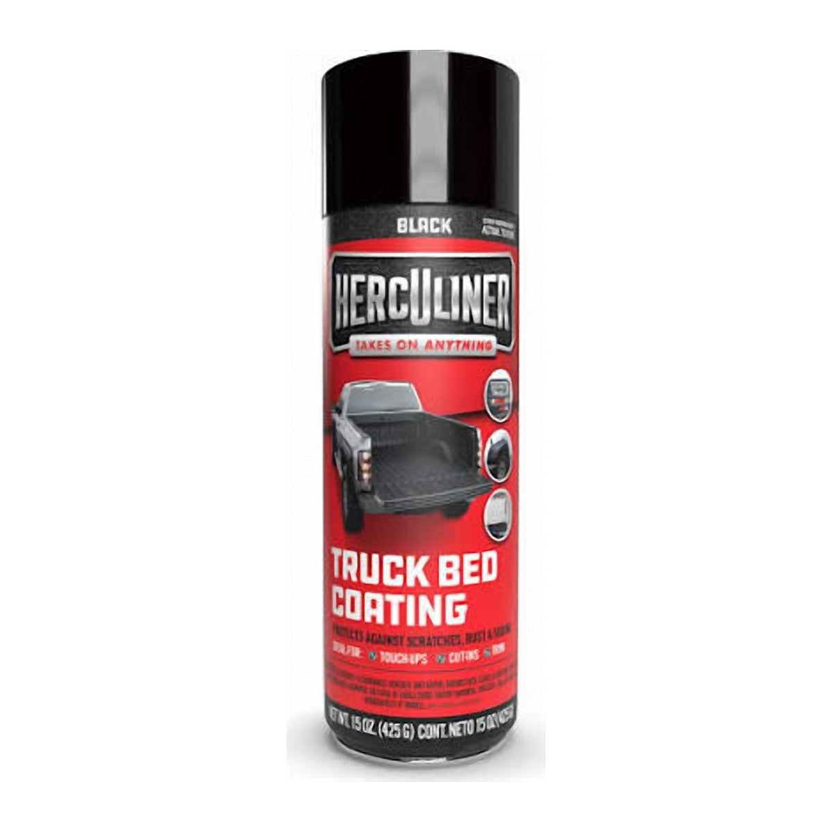 Herculiner HALB15 Truck Bed Liner Coating Aerosol Black 443ml