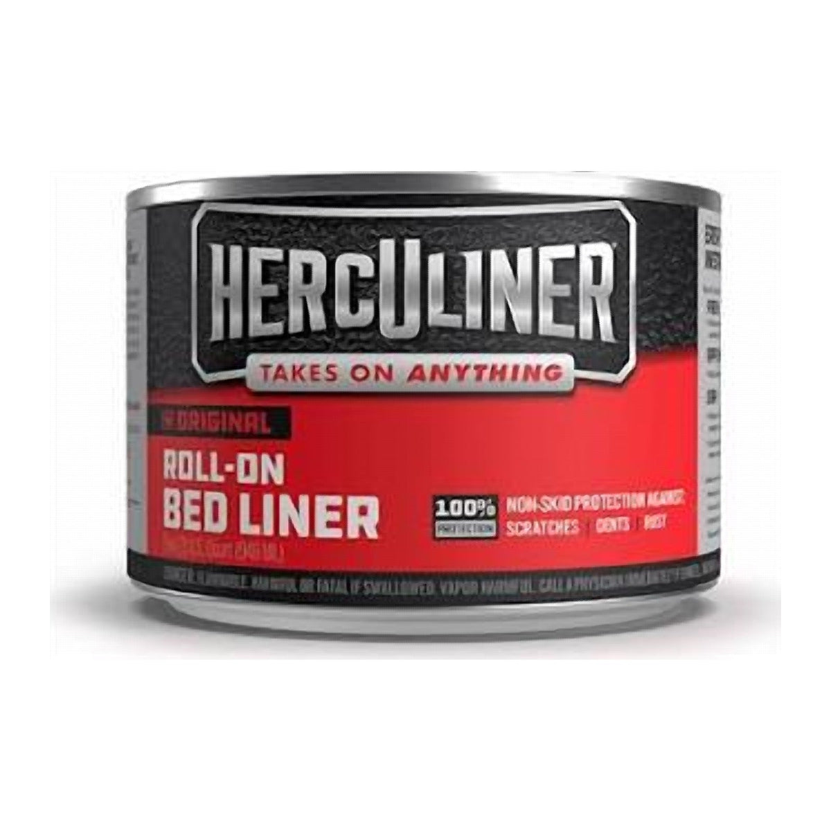 Herculiner HCL1B7 Roll-On Bed Liner Black 946ml