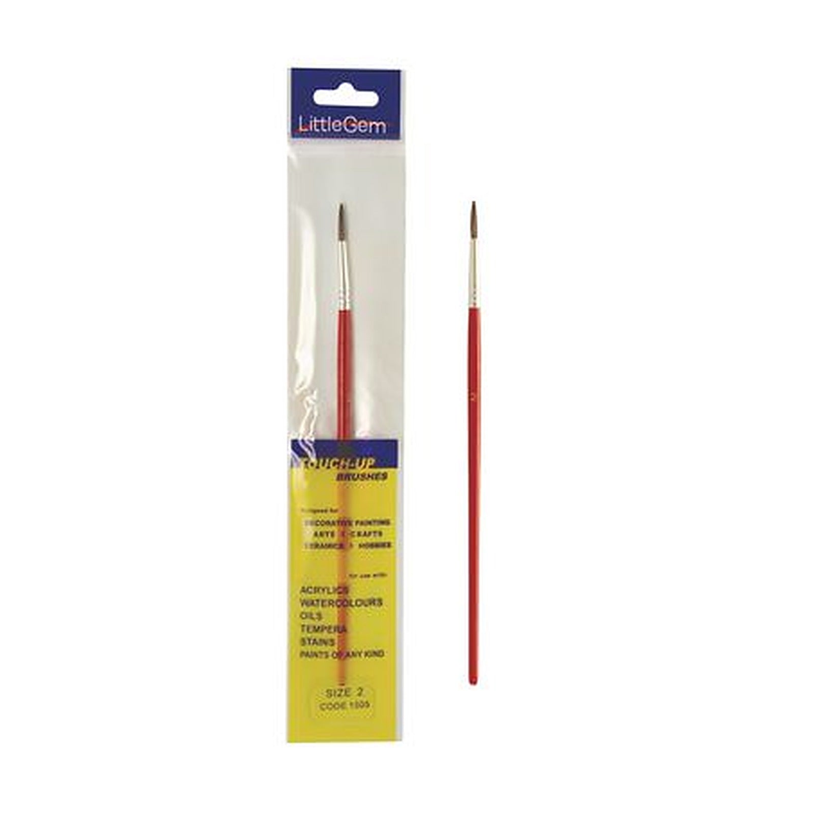 GPI Number 2 Touch Up Brush HTUB2