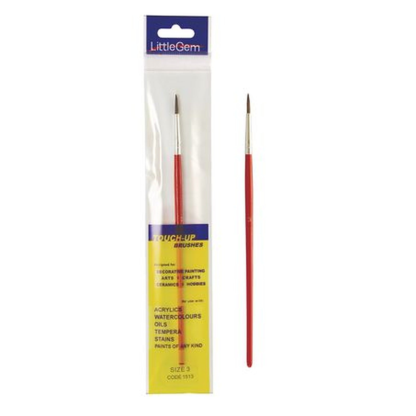 GPI Number 3 Touch Up Brush HTUB3