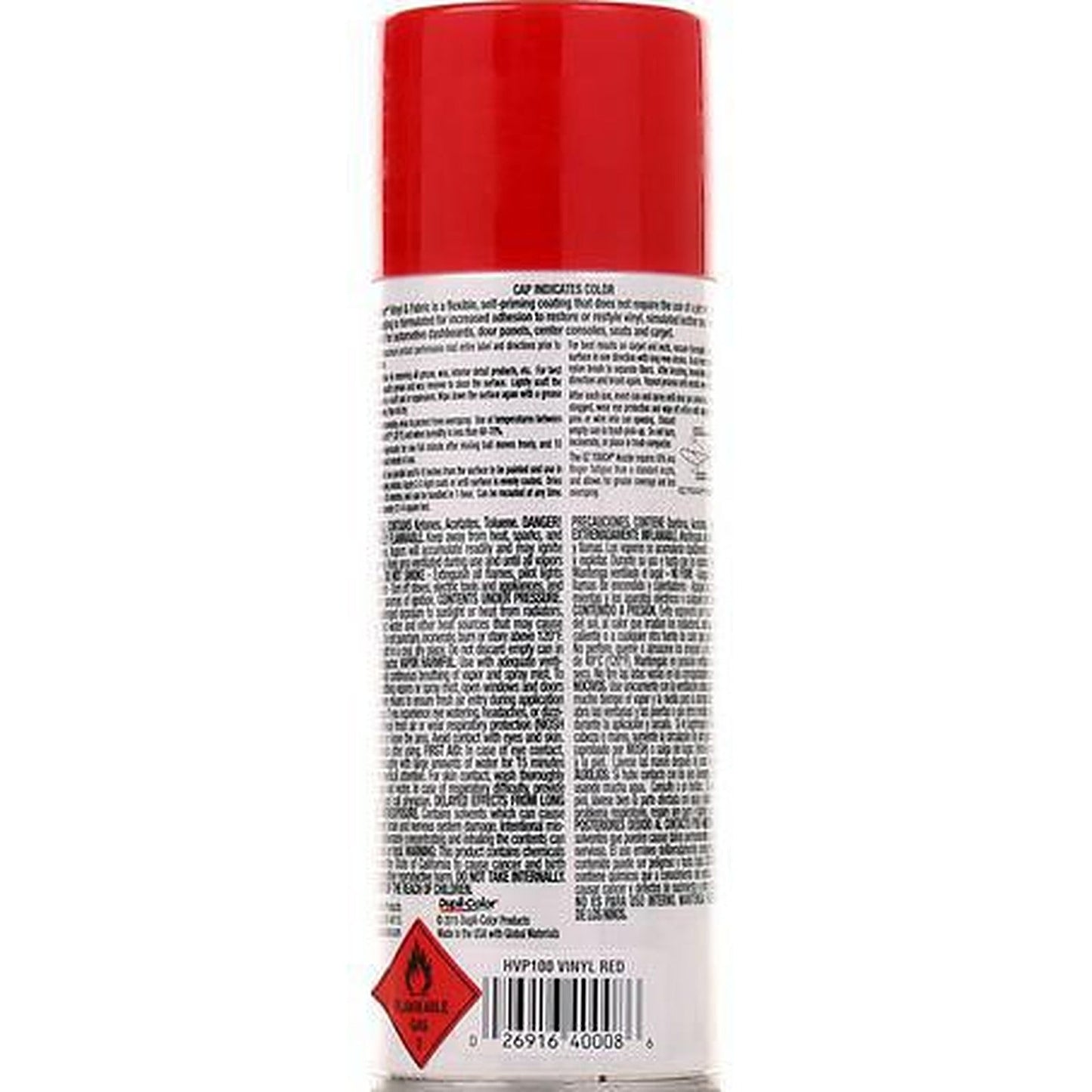 Dupli-Color Vinyl & Fabric Paint Red 311g HVP100