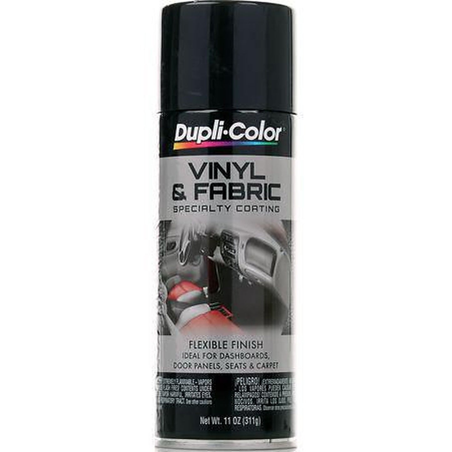 Dupli-Color Vinyl & Fabric Paint Gloss Black 311g HVP104