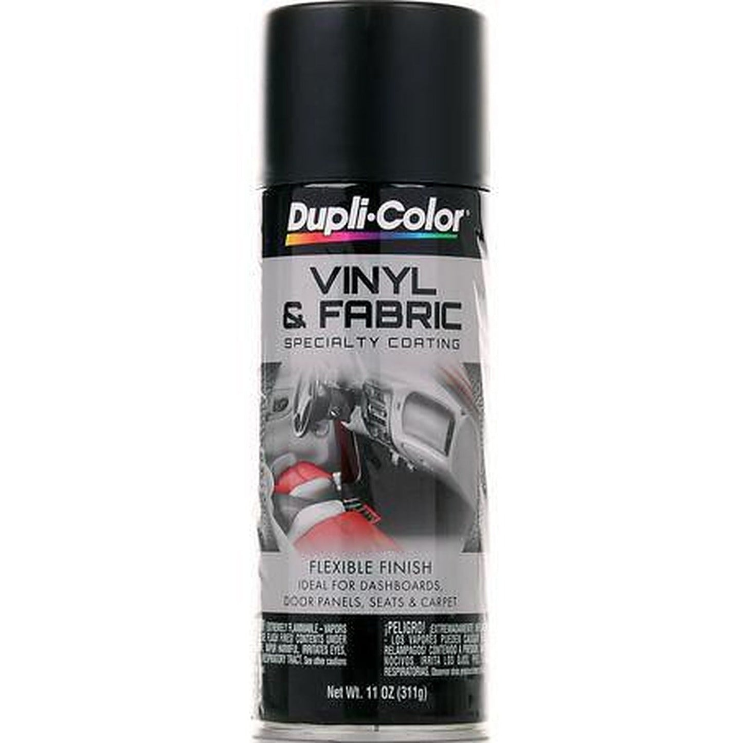Dupli-Color Vinyl & Fabric Paint Flat Black 311g HVP106