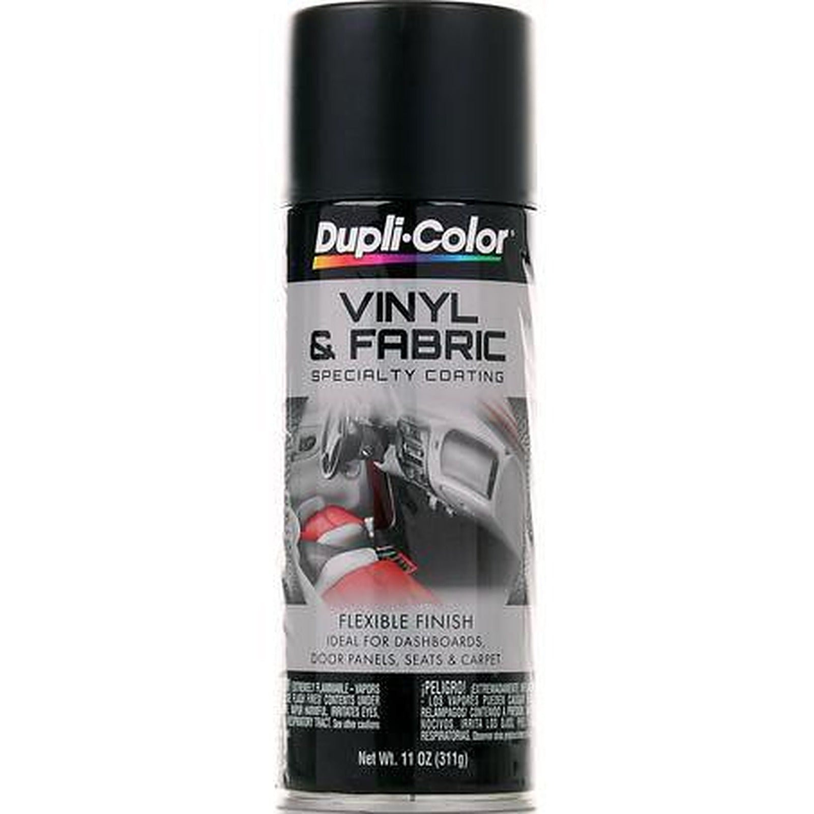 Dupli-Color Vinyl & Fabric Paint Flat Black 311g HVP106