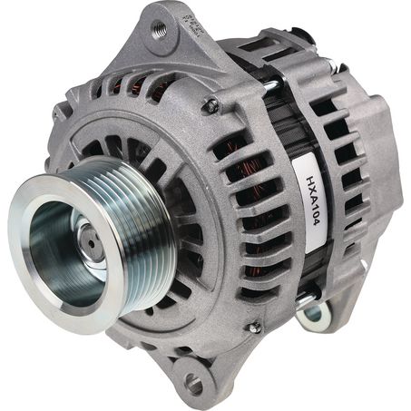 OEX Alternator 12V 90A Hitachi Style 7 Groove Twin Leg HXA104