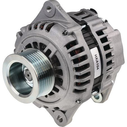 OEX Alternator 12V 90A Hitachi Style 7 Groove Twin Leg HXA104