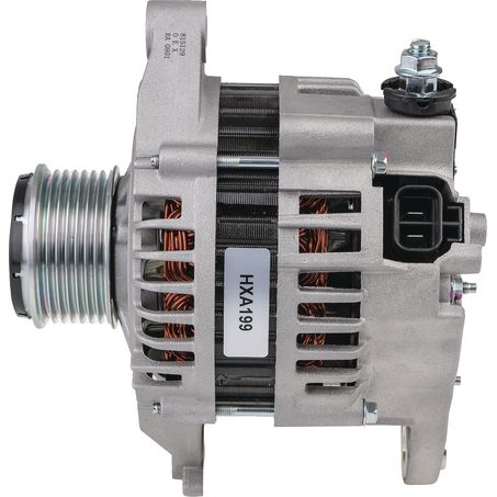 OEX Alternator 12V 90A Hitachi Style 7 Groove Clutch Pulley HXA199