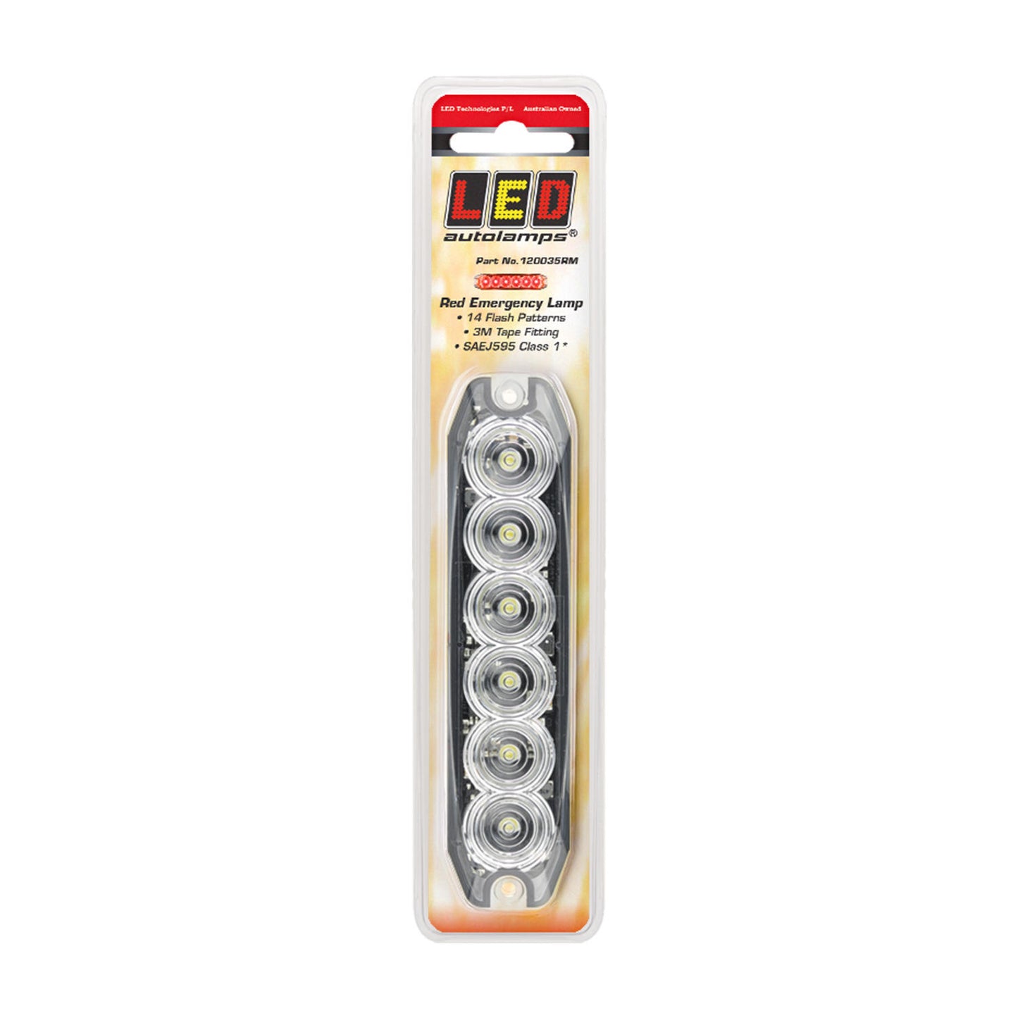 LED Autolamps Emergency Light - 120035RM