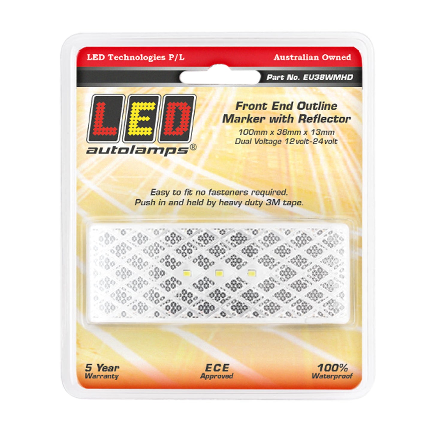 LED Autolamps Clearance Light - EU38WMHD