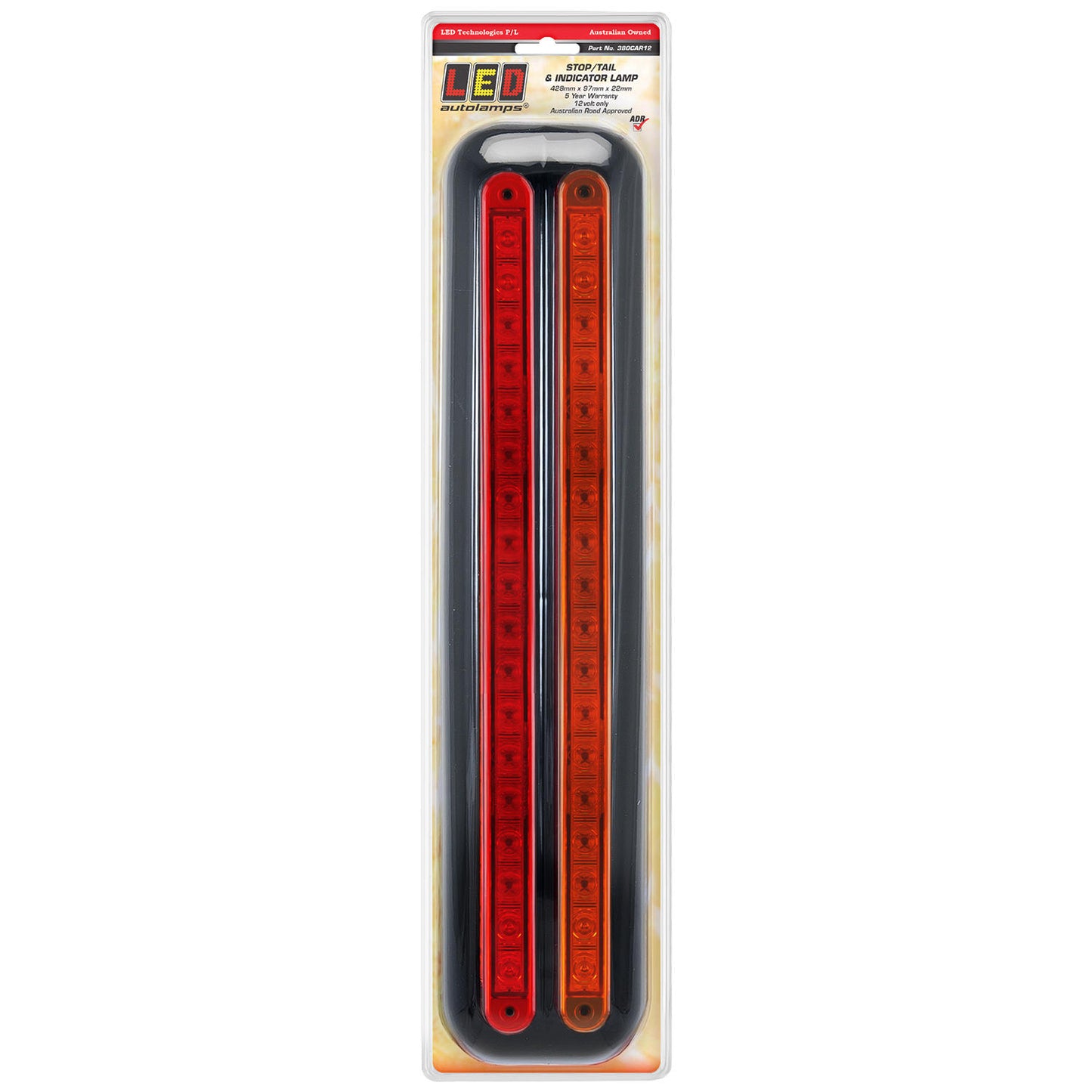 LED Autolamps Tail Light Assembly - 380BAR12