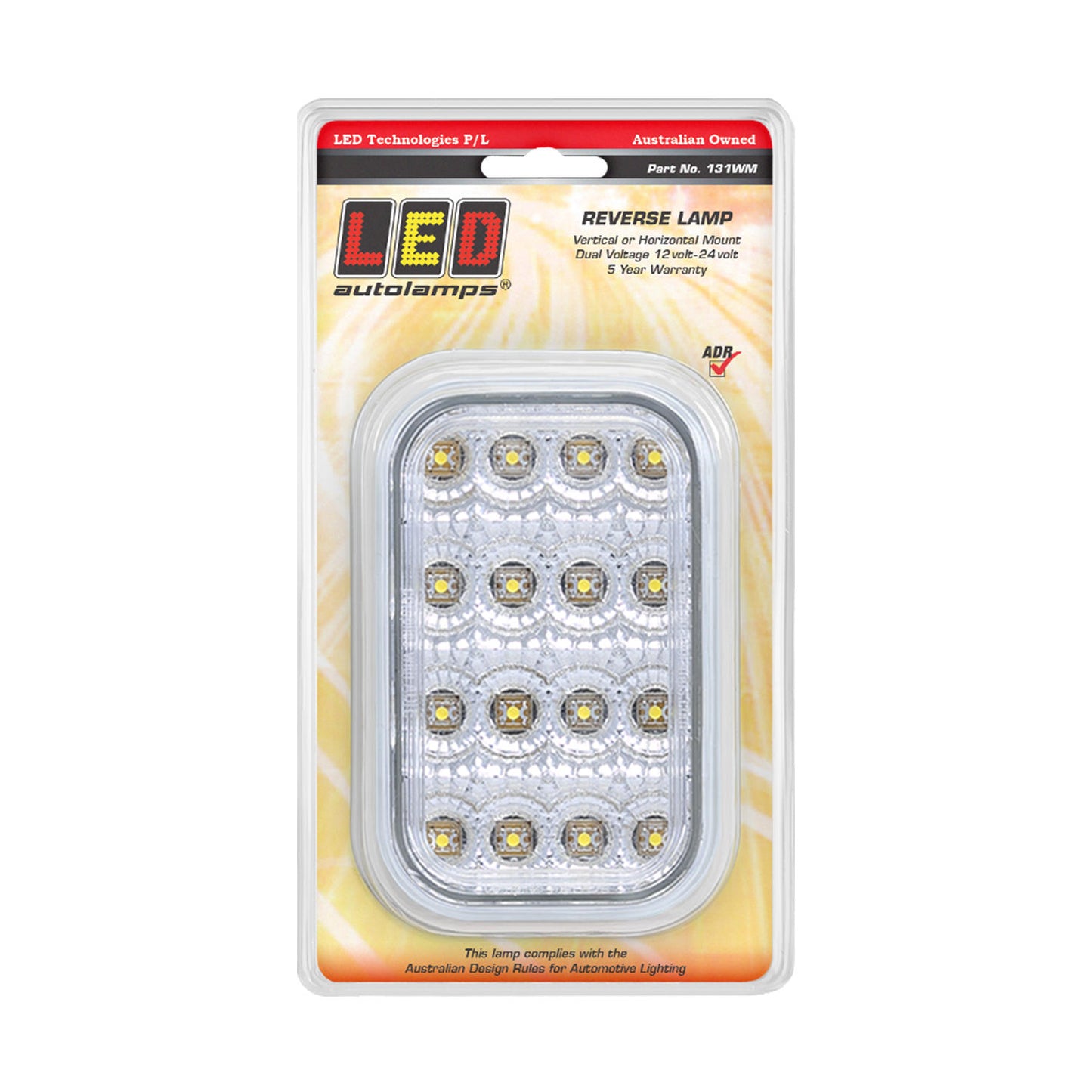 LED Autolamps Reverse Light - 131WM