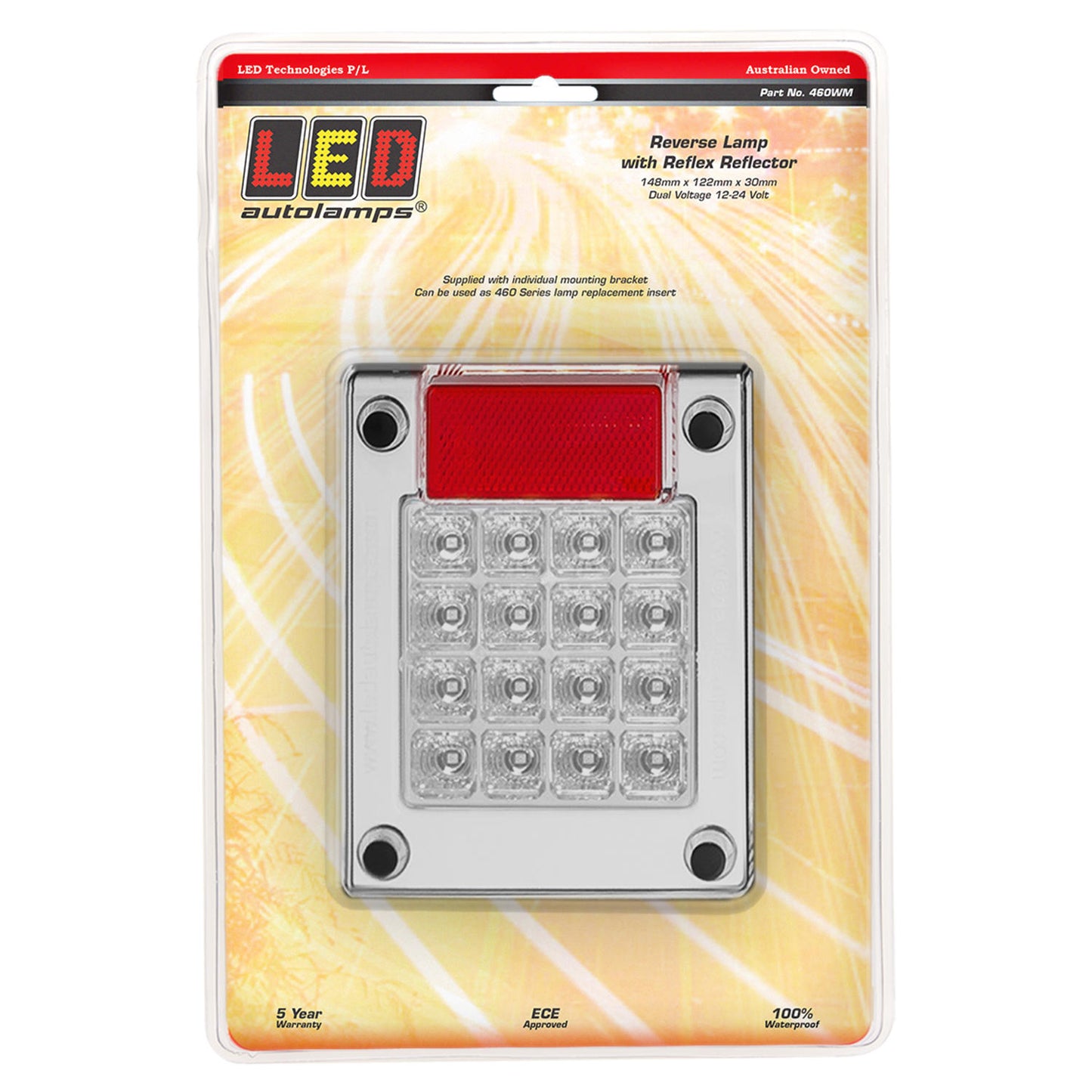 LED Autolamps Reverse Light - 460WM