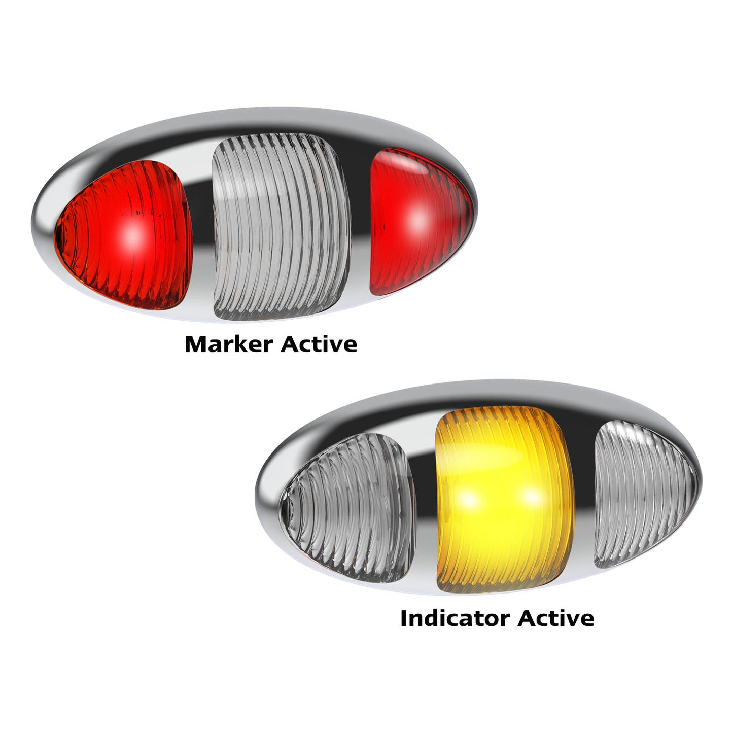 LED Autolamps Clearance Light - 97CRIMCSB