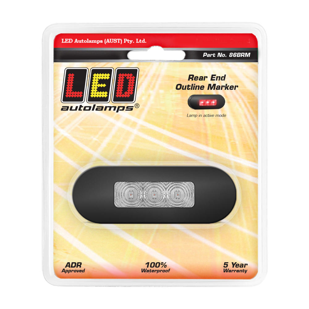 LED Autolamps Clearance Light - 86BRM