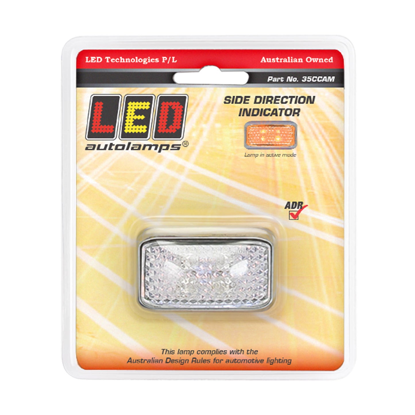 LED Autolamps Direction Indicator - 35CCAM