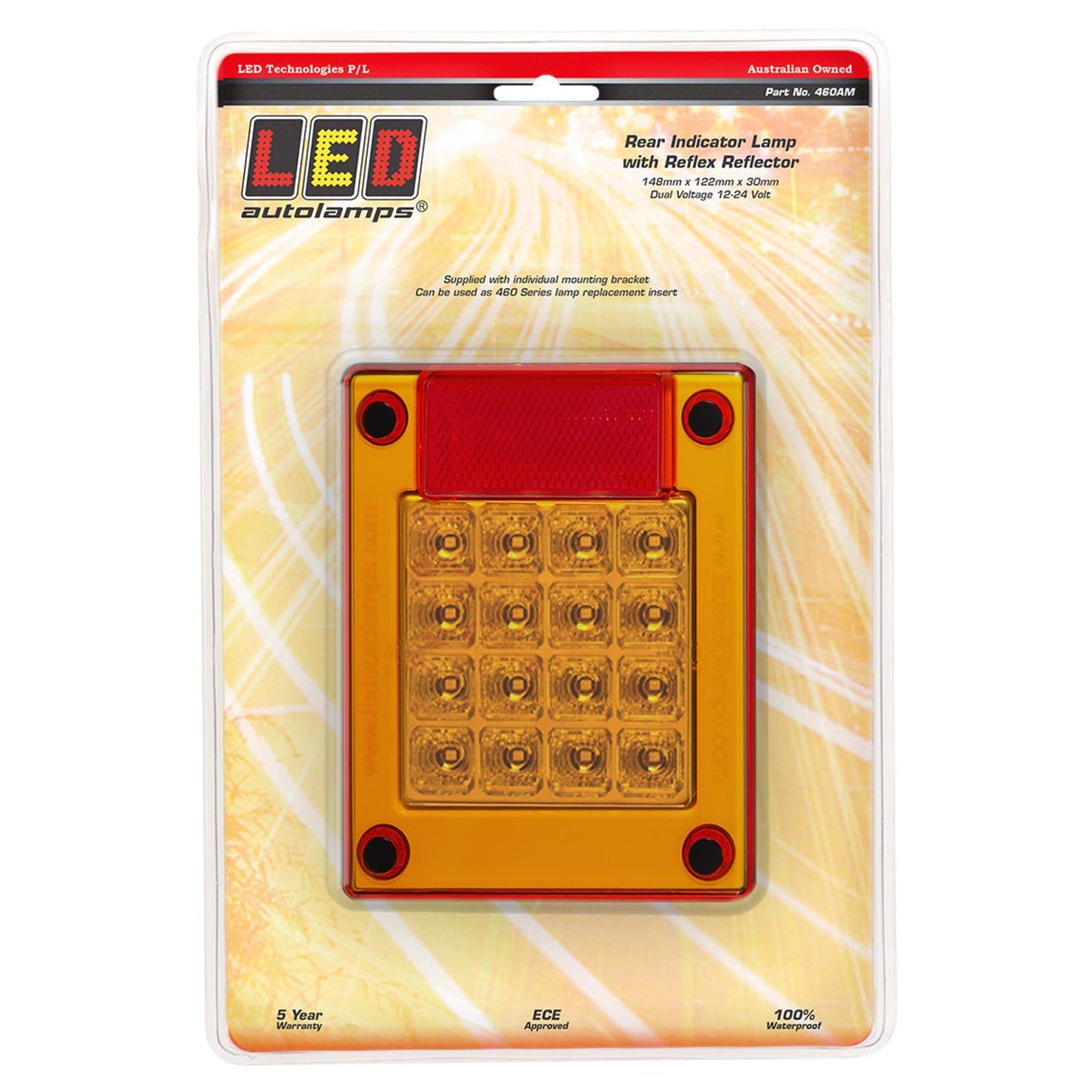 LED Autolamps Direction Indicator - 460AM
