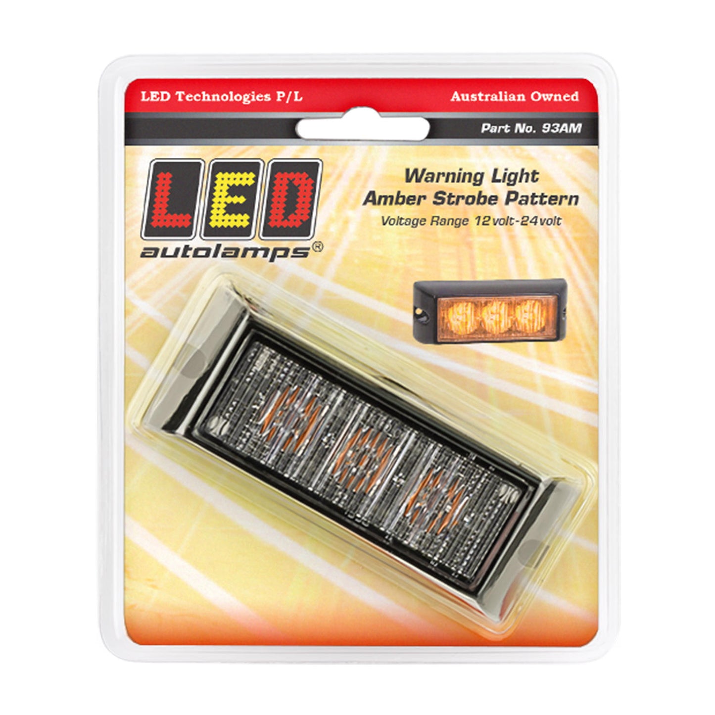 LED Autolamps Emergency Light - 93AM