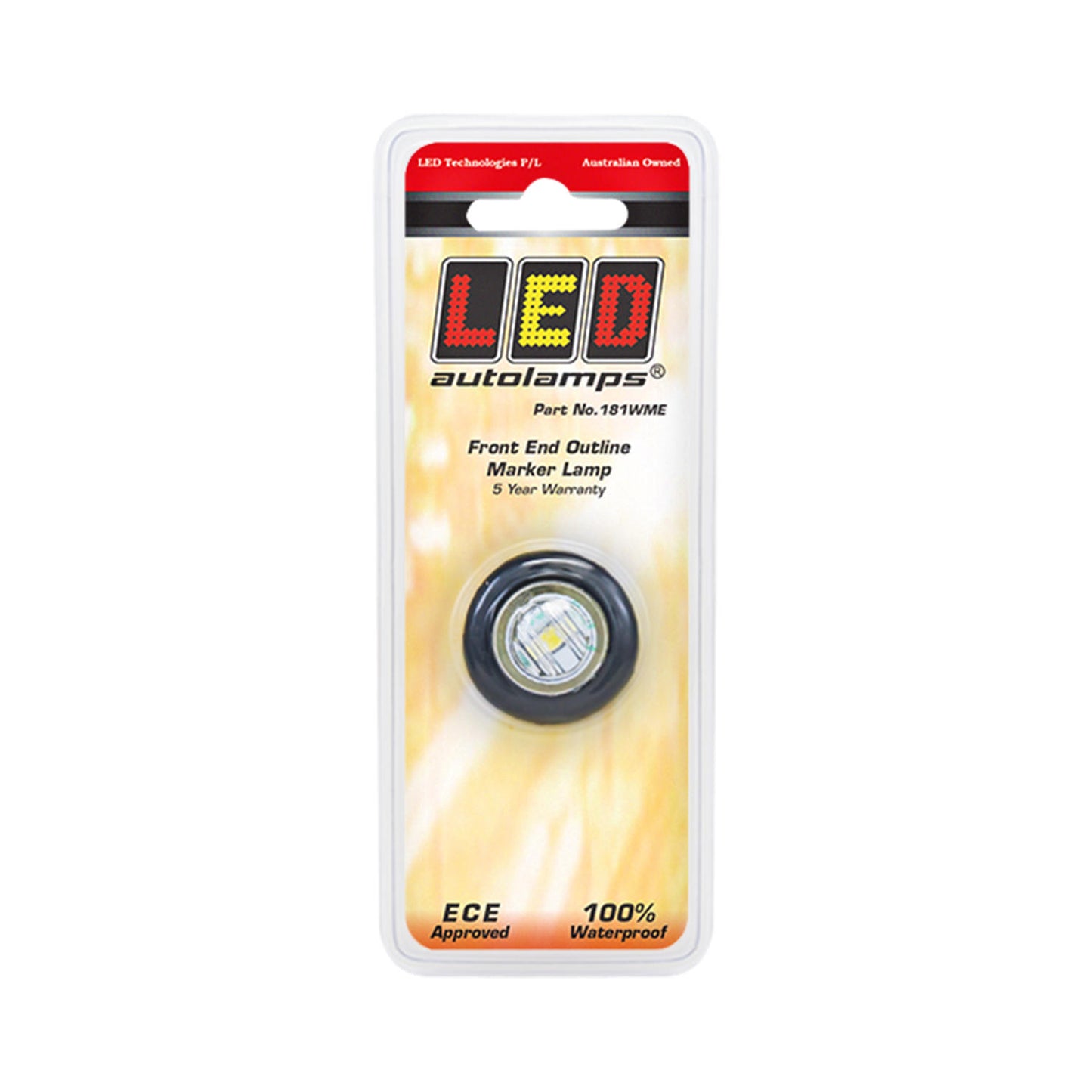 LED Autolamps Clearance Light - 181WME