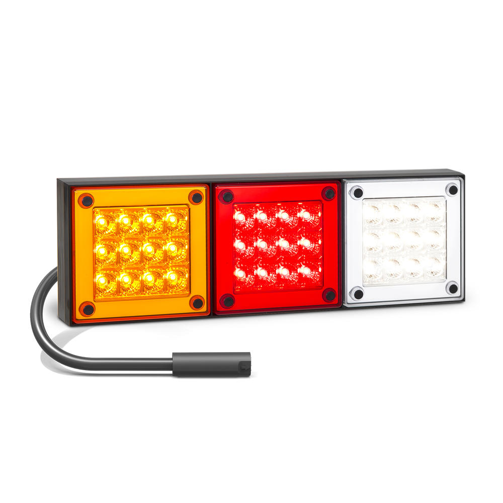 LED Autolamps Tail Light Assembly - 280ARWMRCSB