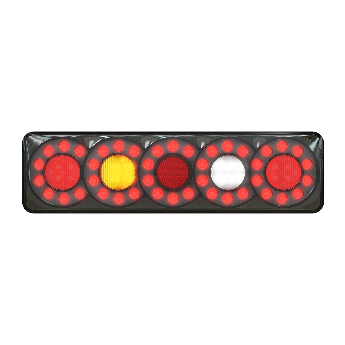 LED Autolamps Tail Light Assembly - 3851ARWMLCSB